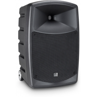 LD Systems ROADBUDDY 10 HHD 2 - Boxa activa Bluetooth pe doua cai, portabila, 2 microfoane wireless și telecomandă IR/ 863-865MHz #3