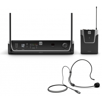 LD Systems U308 BPH - Sistem wireless cu microfon headset si bodypack/ 863 - 865 MHz + 823 - 832 MHz