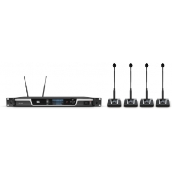 LD Systems U505 CS 4 - Sistem de conferințe wireless cu 4 microfoane/ 554 - 586 MHz #10
