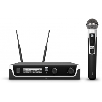 LD Systems U505 HHD - Sistem Wireless cu microfon dinamic portabil/ 584 - 608 MHz