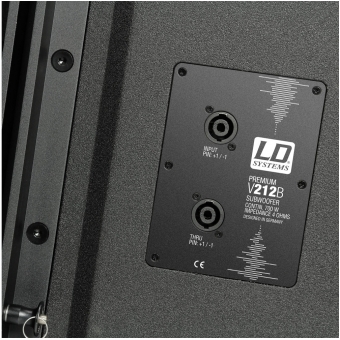 LD Systems V 212 SUB - Subwoofer band-pass pasiv 2 x 12" 700W, suspendabil #5