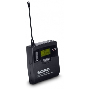 LD Systems WIN 42 BP B 5 - Transmițător bodypack pentru sistemul de microfoane wireless LD WIN 42 BPH 5/ 516 - 558 MHz