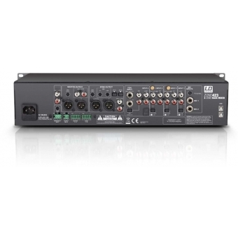 LD Systems ZONE 423 - Mixer de 19” cu 2 zone 2U #4