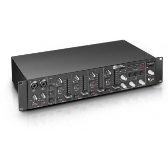 LD Systems ZONE 423 - Mixer de 19” cu 2 zone 2U