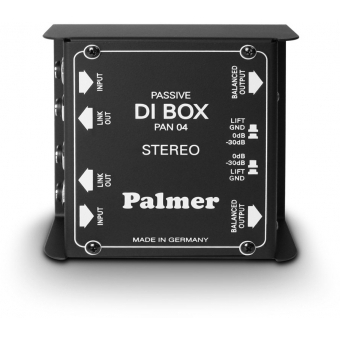 Palmer PAN 04 - DI Box 2-Channel passive