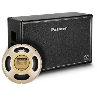 Palmer CAB 212 CRM OB - Guitar Cabinet 2 x 12" with Celestion Creamback Model 8/16 Ohm Open Back
