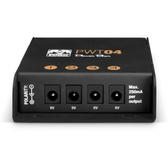 Palmer PWT 04 - Universal Pedalboard Power Supply 4-Outputs #4