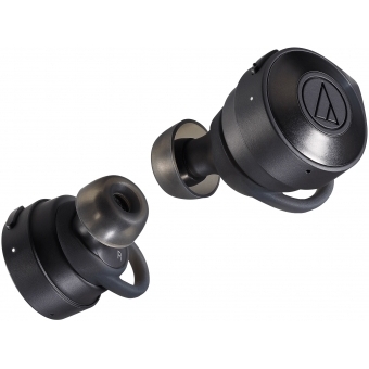 Audio-Technica ATH-CKS5TW - Casti wireless In Ear Bluetooth, Microfon, Autonomie 15 ore, Negru #2