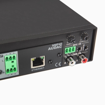 Audac MFA208 - Amplificator multifunctional 2 x 40W @ 4Ohm - 80W @ 70/100V #8