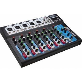 Mixer cu player ProAudio MX07USB 7 in - 2 out audio mixer. MP3 player, Bluetooth. Headphone output. #2