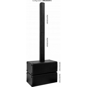 ARK803APBK - Speaker module for column line array systems, Low Mid 8x3'200W/16 120dB SPL #11