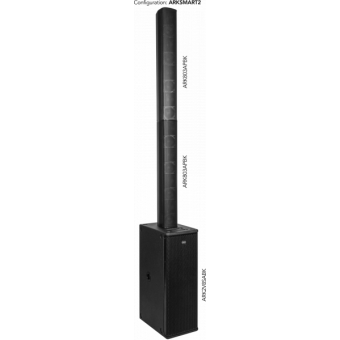 ARK803APBK - Speaker module for column line array systems, Low Mid 8x3'200W/16 120dB SPL #9