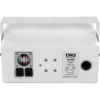 ARK106MPBK - 2-way (LF6'+HF1,5') Loudspeaker with bracket, 120W/16 Ohm, 116dB SPL, BK #6