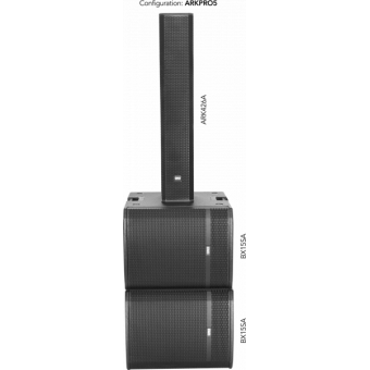 BX15SA - Active subwoofer, D-class 1 kW  amp+DSP,  LF 15'Nd #5