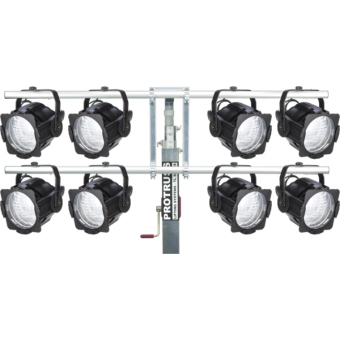 TLA655 - Double support bar equipped with 4 clamps, 55mm insertion diam., for TL255 #2