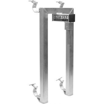 TLA655 - Double support bar equipped with 4 clamps, 55mm insertion diam., for TL255