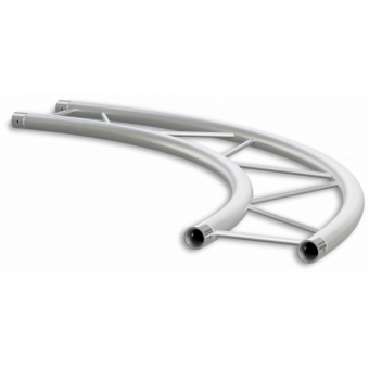 SF22C200H - Flat section 22 cm circle truss, tube 35x2mm, 4x FCF3 included, D.200, Horiz. #5