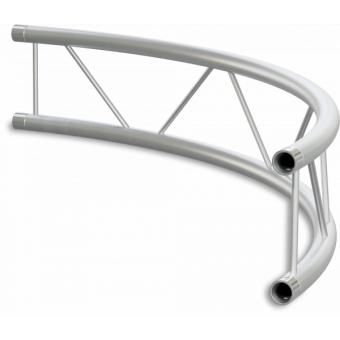 SF22C300H - Flat section 22 cm circle truss, tube 35x2mm, 4x FCF3 included, D.300, Horiz. #2