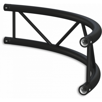 SF30C400V - Flat section 29 cm circle truss, tube 50x2mm, 4x FCF5 included, D.400cm, Vert. #12