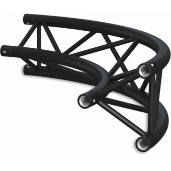 ST30C600IB - Triangle section 29 cm circle truss, tube 50x2mm,4x FCT5 included,D.600,V.Int,BK #14