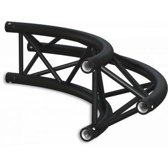 ST30C400EB - Triangle section 29 cm circle truss, tube 50x2mm,4x FCT5 included,D.400,V.Ext,BK #17