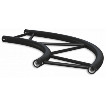 SF40C200H - Flat section 40 cm circle truss, tube 50x2mm, 4x FCF5 included, D.200, Horiz. #4