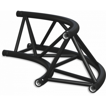 ST40C600U - Triangle section 40 cm circle truss, tube 50x2mm, 4x FCT5 included, D.600, V.Up #12