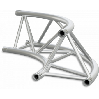 ST40C400UB - Triangle section 40 cm circle truss, tube 50x2mm, 4x FCT5 included,D.400,V.Up,BK