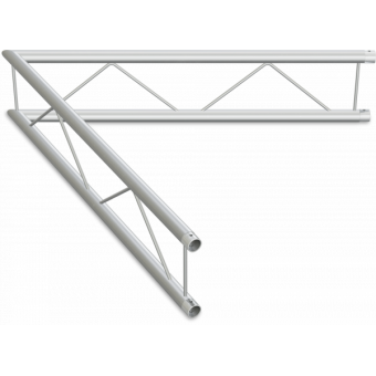 SF22L2120V - 2-way L corner for SF22 Series, extrude tube 35x2mm, FCF3 included, 120°, Vert. #3