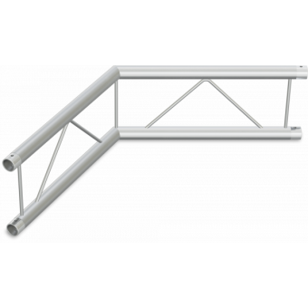 SF22L2135V - 2-way L corner for SF22 Series, extrude tube 35x2mm, FCF3 included, 135°, Vert. #7