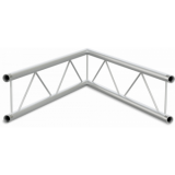 SF22L2135V - 2-way L corner for SF22 Series, extrude tube 35x2mm, FCF3 included, 135°, Vert.