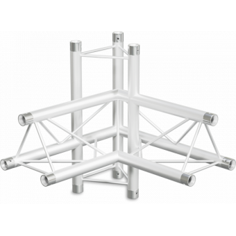 ST22X4LD - 4-way X joint for ST22 Series, tube 35x2mm, 2x FCT3 included, Left, V.Down #2