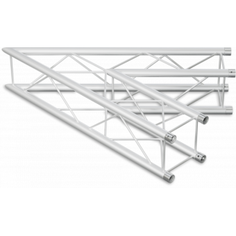 SQ22L2045 - 2-way corner for SQ22 Series, extrude tube 35x2mm, FCQ3 included, 45°