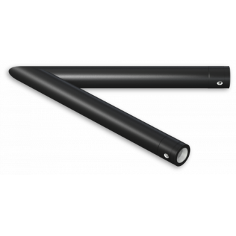 SU30L2045B - 2-way corner for SU30, extrude tube 50x2mm, FCU5 included, 45°, BK #2