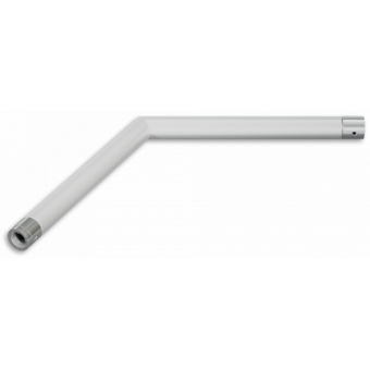 SU30L2045B - 2-way corner for SU30, extrude tube 50x2mm, FCU5 included, 45°, BK #7