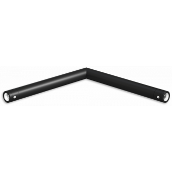 SU30L2135B - 2-way corner for SU30, extrude tube 50x2mm, FCU5 included, 135°, BK #6