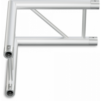 SF30L2045H - 2-way corner for SF30 Series, extrude tube 50x2mm, FCF5 included, 45°, Horiz. #11
