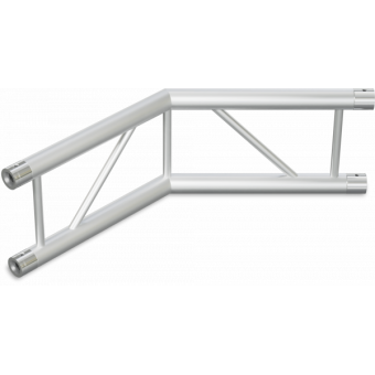 SF30L2060H - 2-way corner for SF30 Series, extrude tube 50x2mm, FCF5 included, 60°, Horiz. #19