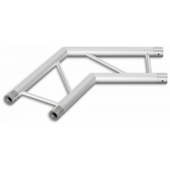 SF30L2090H - 2-way corner for SF30 Series, extrude tube 50x2mm, FCF5 included, 90°, Horiz. #13