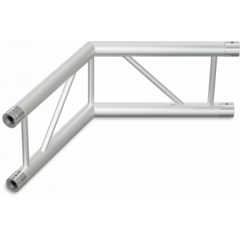 SF30L2090H - 2-way corner for SF30 Series, extrude tube 50x2mm, FCF5 included, 90°, Horiz. #15
