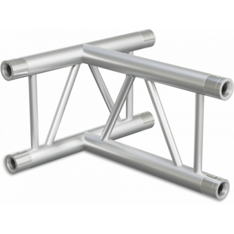 SF30T3V - 3-way T joint for SF30 Series, extrude tube 50x2mm, 2x FCF5 included, Vert.