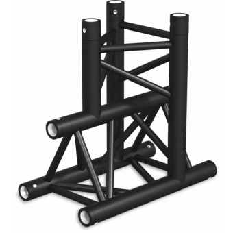 ST30T3LUB - 3-way T joint for ST30 Series, tube 50x2mm, 2x FCT5 included, Left, V.Up,BK #2