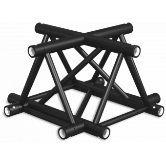 ST40X4LB - 4-way X joint for ST40 Series, tube 50x2mm, 2x FCT5 included, Left,BK #2