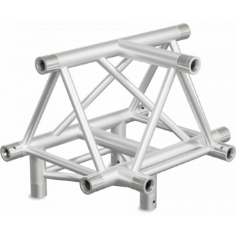 ST40T4UB - 4-way T joint for ST40 Series, tube 50x2mm, 2x FCT5 included, V.Up,BK