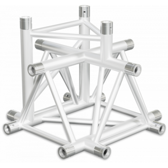 ST40X5UB - 5-way X joint for ST40 Series, extrude tube 50x2mm, 2x FCT5 included, V.Up,BK #3