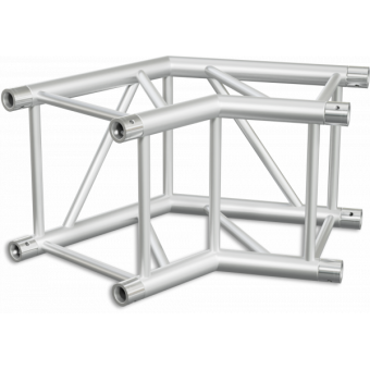 SQ40L2060 - 2-way corner for SQ40 Series, extrude tube 50x2mm, FCQ5 included, 60°