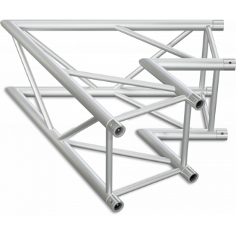 SQ40L2135B - 2-way corner for SQ40 Series, extrude tube 50x2mm, FCQ5 included, 135,BK #4