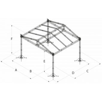 SRD30M0806 - Two-slope roof, 8.5x6x8 m #16