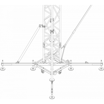 SRS40M1008 - Flat roof structure, 10x8.5x8 m #13