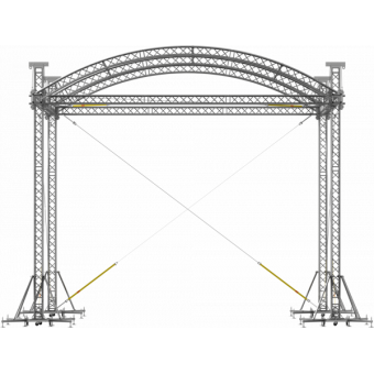 SRA30M0807 - Curved roof, 8.5x7x8 m #2